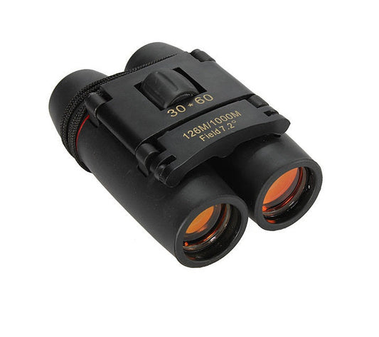 30x60 HD Binoculars – Compact Foldable Binoculars for Hiking, Travel & Outdoor Use