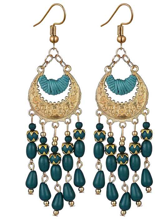 Women’s Soft Glow Pearl & Gold Hoop Earrings