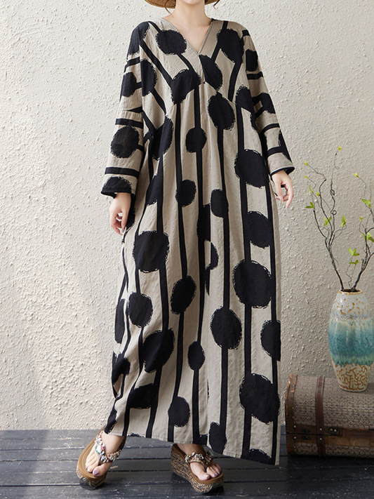 Women's Summer Trendy Party Wear Loose Kaftan Dress