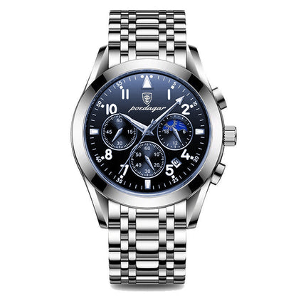 Black Tech Men's Watch Male Student Korean Fashion