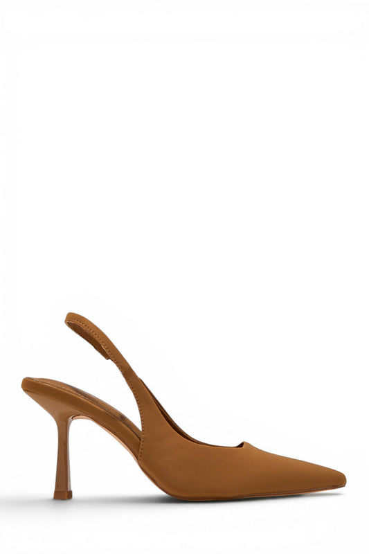 Caria Slingback Pumps - Caramel