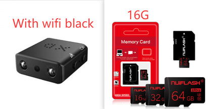 1080P Full HD Camcorder XD IR-CUT Mini Camera Smallest Infrared Night Vision Micro Cam Motion Detection DV Mini Video Camera