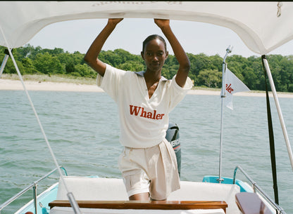'Boston Whaler' Double-Pleated Shorts