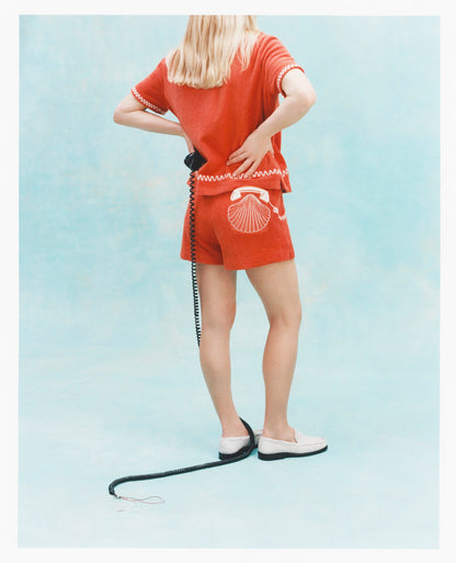 'Shellphone Booty Call' Mini Shorts