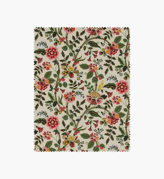 Gracie Cotton Fabric - Linen