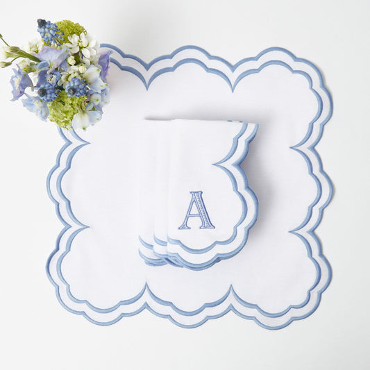 White Serena Napkins (Set of 4)