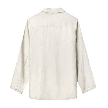 Easy-Going Jacket (Sand Linen)