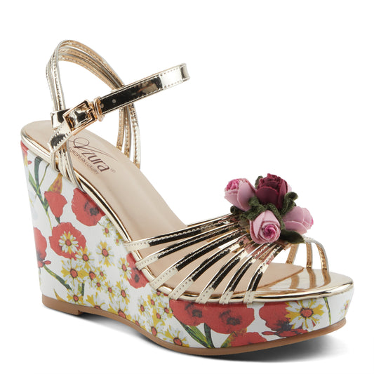 AZURA FLORAROSE SANDALS
