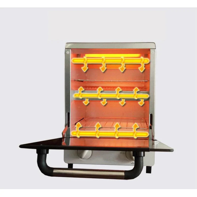 10L Nail Tool Sterilizer Large Capacity Multifunctional Dry High Temperature Sterilizer 1000W For Sterilizing Hair Salon Tool