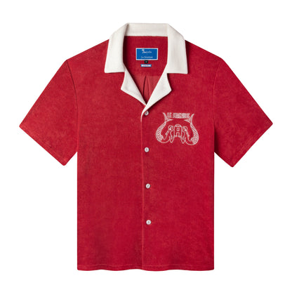 'Le Sirenuse' Classic Cabana (Pompeian Red)