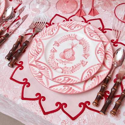 Pink & Red Angelina Placemats (Set of 4)