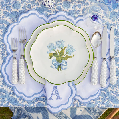White Serena Napkins (Set of 4)