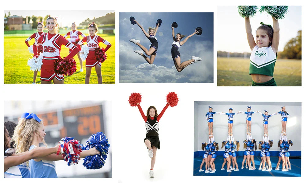 BAXINIER Girls Cheer Shoes for Women White Cheerleading Dance Sneakers Youth Shool Walking Shoes Athletic Training Tennis