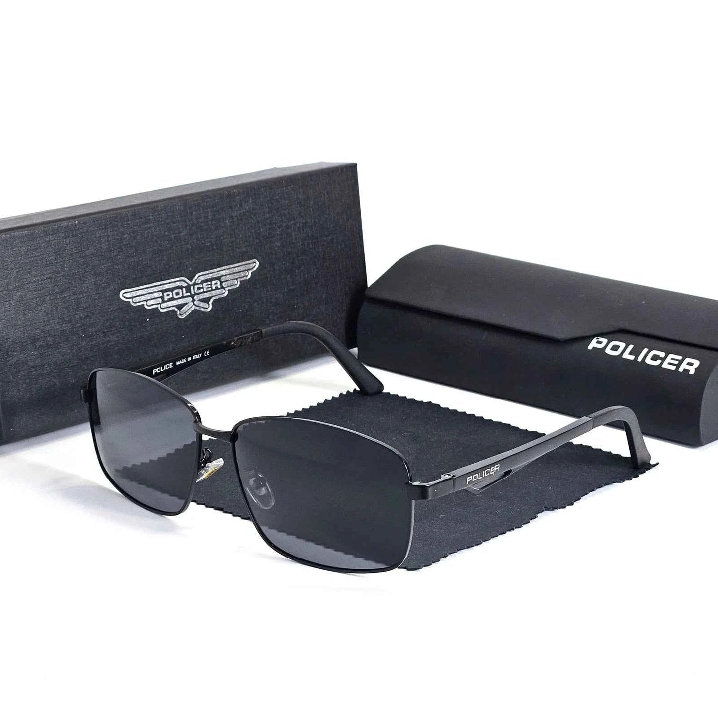 Audi Polarized UV400 Driving Sunglasses for Men/Women Square Frame Glasses Wholesale Gift for Auto Enthusiasts 557
