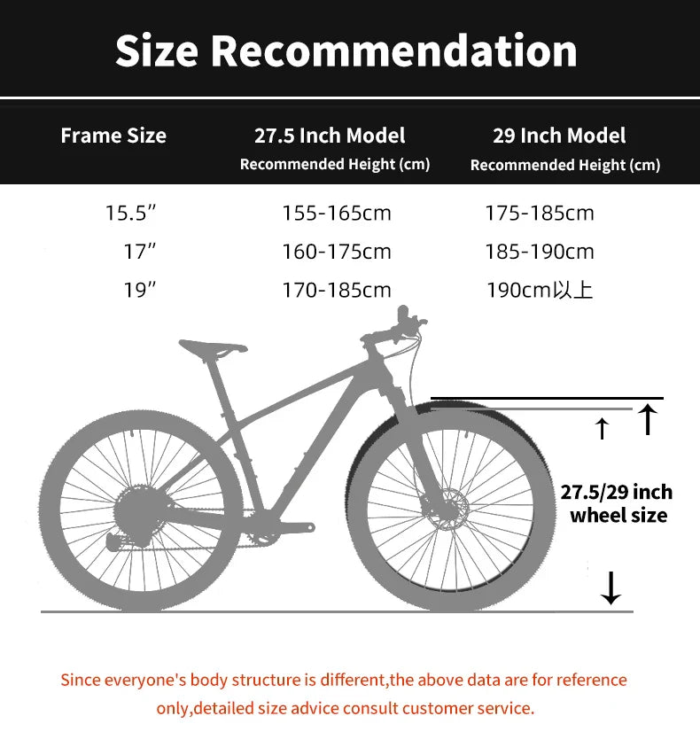 SAVA Men's Carbon Fiber Mountain Bike 12-Speed Adult MTB Bicycle Frame 27.5/29 Inch Shimano M6100 Components