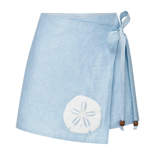 ‘Sand Dollar Stimulus’ Hand Towel Mini Skirt