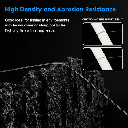 10Pcs Fluorocaron Fishing Leaders 20LB-50LB Fluorocarbon Wire Leader Line with Swivel and Snaps Connect Tackle Lures Rig or Hook