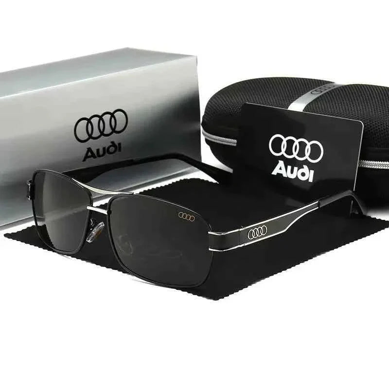 Audi Polarized UV400 Driving Sunglasses for Men/Women Square Frame Glasses Wholesale Gift for Auto Enthusiasts 557