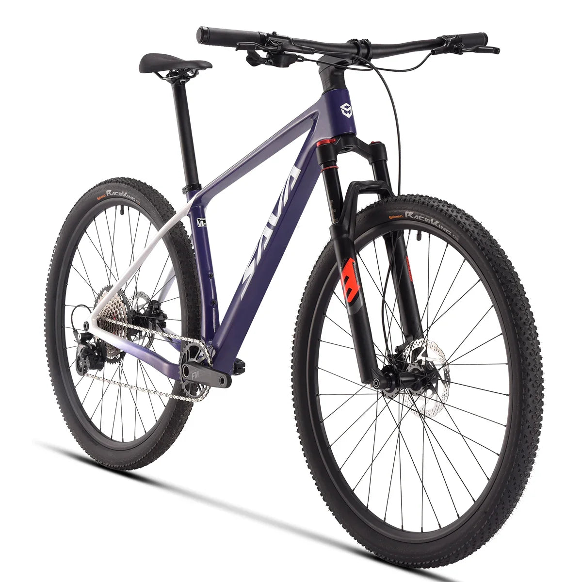 SAVA Men's Carbon Fiber Mountain Bike 12-Speed Adult MTB Bicycle Frame 27.5/29 Inch Shimano M6100 Components