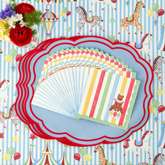 Circus Paper Napkins (Set of 20)