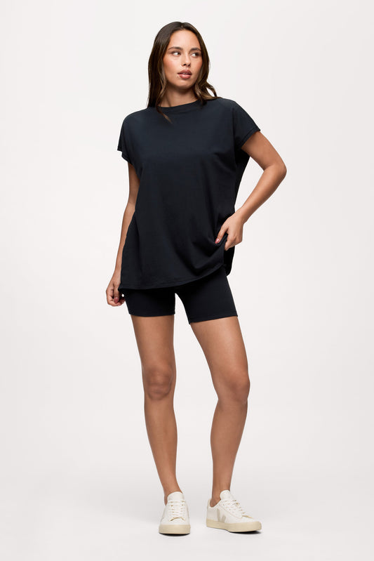 Ribbed Biker Short Set