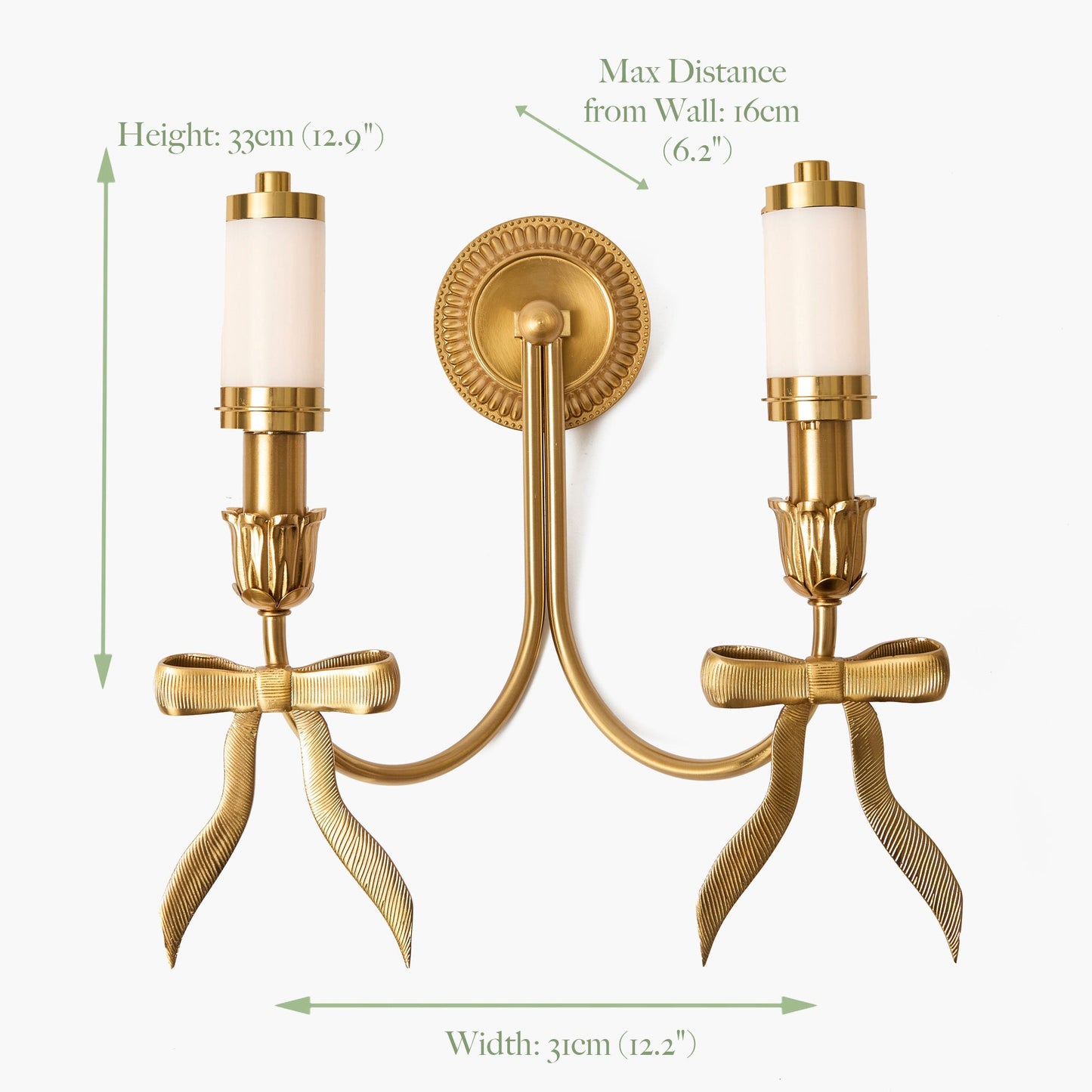 Marilyn Bow Rechargeable Double Wall Light