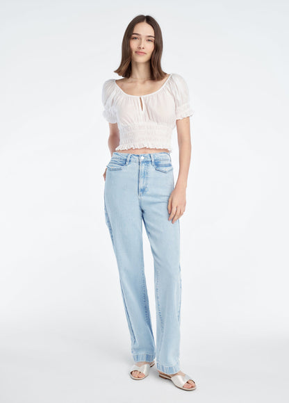THE KELLY HIGH RISE STRAIGHT TROUSER