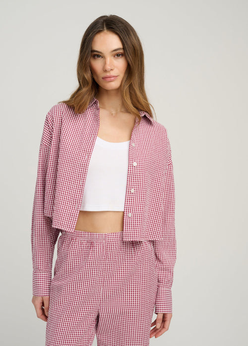 THE CROP EX-BOYFRIEND SHIRT