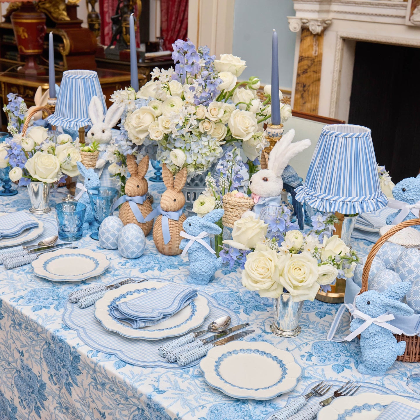 Blue Rattan Cutlery (5 Piece)