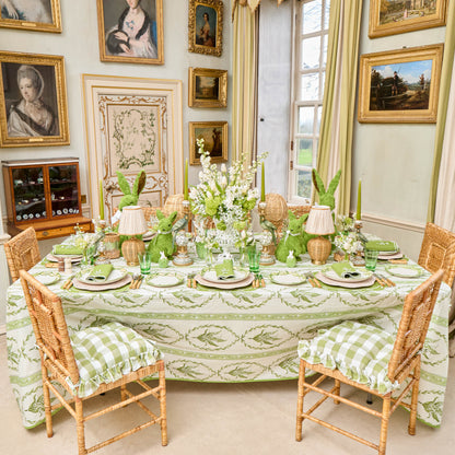 Green Lily of the Valley Eloise Linen Napkins (Set of 4)
