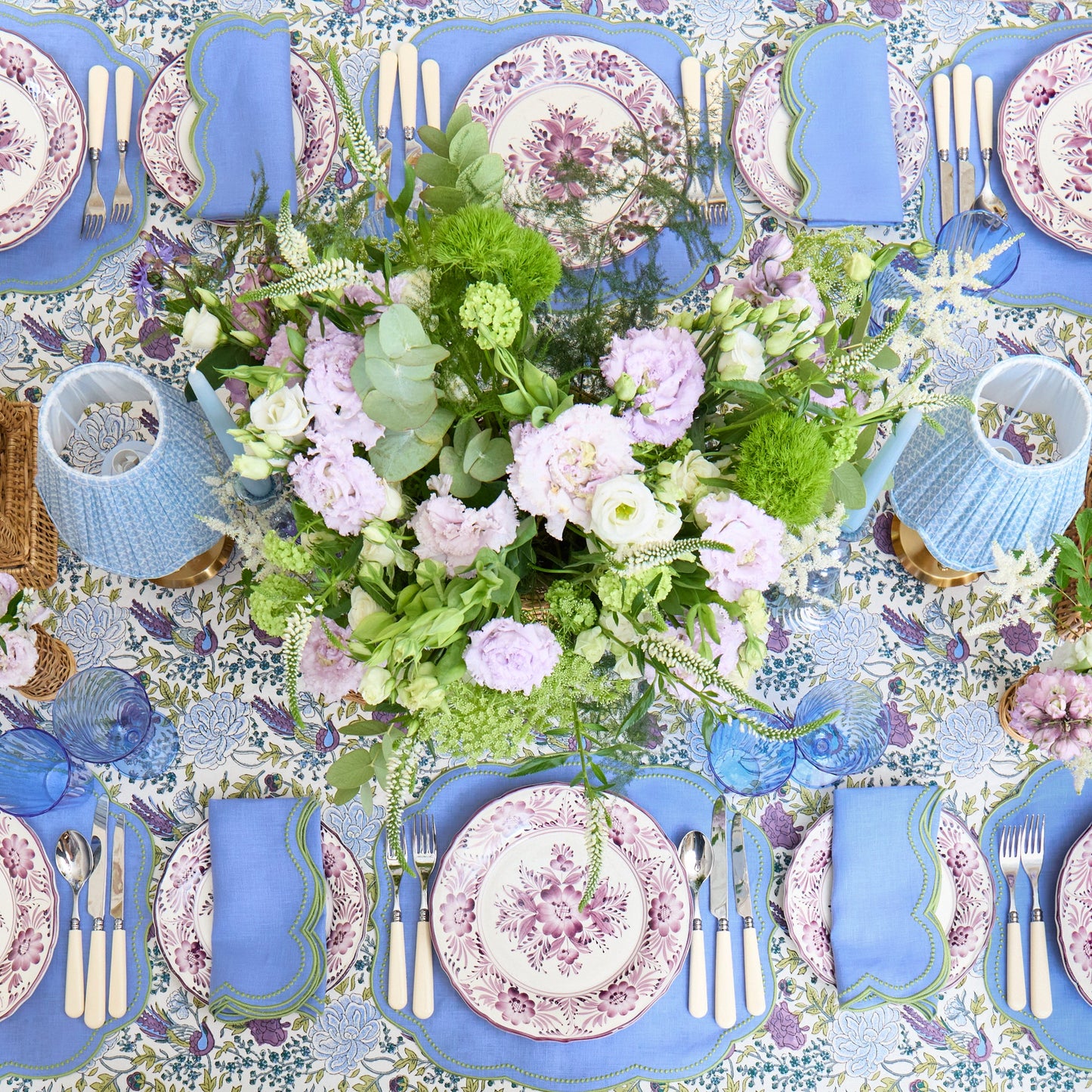 Purple Pandora Dinner Plate