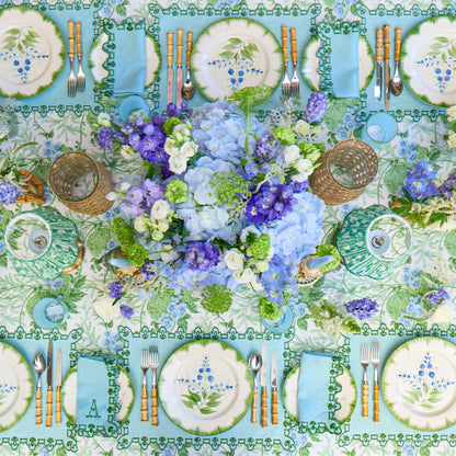 Blue & Green Sophia Napkins (Set of 4)