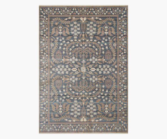 Holland Anika Power-Loomed Rug - Navy