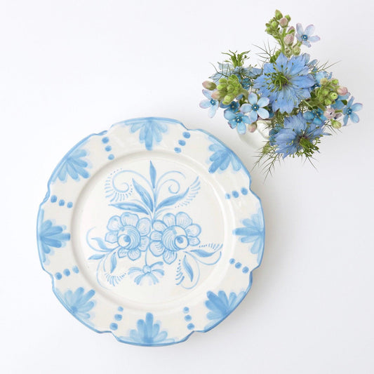 Seville Blue Gardênia Starter Plate
